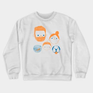 Newest family member Crewneck Sweatshirt